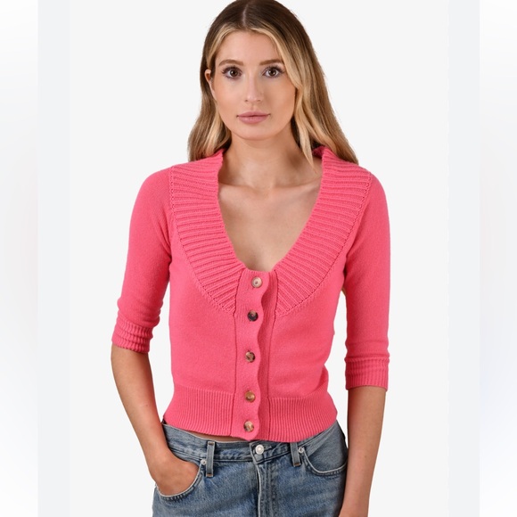 ALEXANDER MCQUEEN Cashmere Knit Cardigan